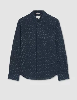 Scattered Spot Print Long-Sleeve Shirt -clothing Shop 0071123 036 FL l7vex9