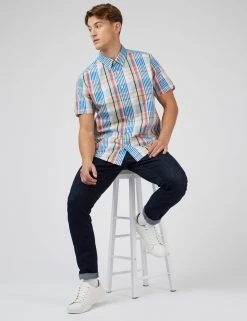 Multicolour Check Short-Sleeve Shirt 16 Multicolour Check Short-Sleeve Shirt -clothing Shop 0071140 710 B mgbddk
