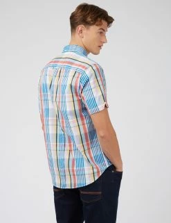 Multicolour Check Short-Sleeve Shirt 15 Multicolour Check Short-Sleeve Shirt -clothing Shop 0071140 710 C y6cxdv
