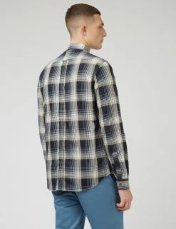 Linear Check Long-Sleeve Shirt -clothing Shop 0071143 035 C uw1z8g scaled
