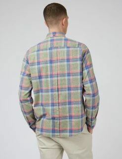 Pastel Check Seersucker Long-Sleeve Shirt 17 Pastel Check Seersucker Long-Sleeve Shirt -clothing Shop 0071146 440 C qfaly0