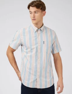 Ivy Block Stripe Short-Sleeve Shirt -clothing Shop 0071147 119 A s6axqj