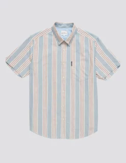 Ivy Block Stripe Short-Sleeve Shirt -clothing Shop 0071147 119 D iruhny