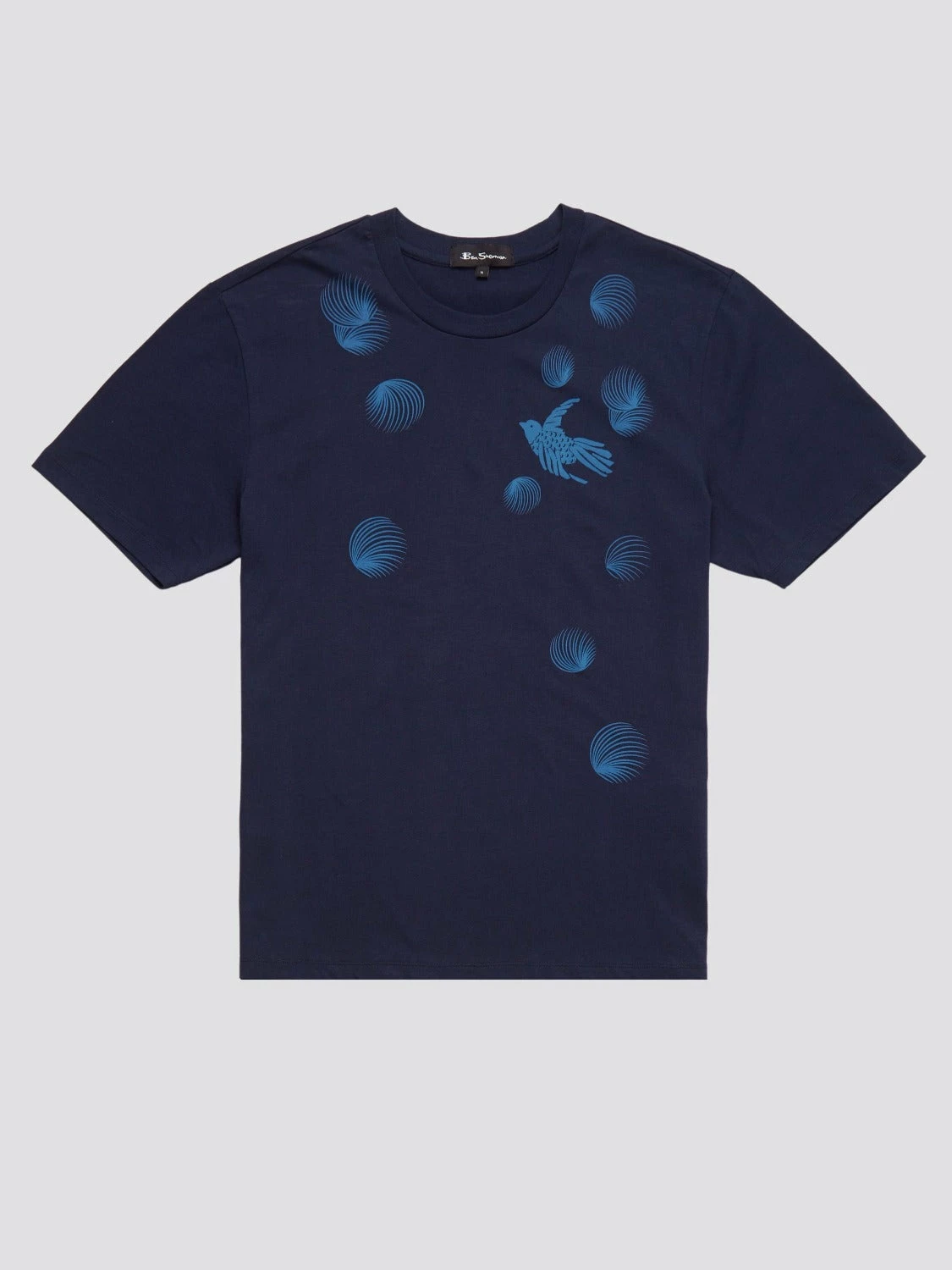 B By Ben Sherman Bird Graphic Tee - Marine 6 B By Ben Sherman Bird Graphic Tee - Marine - Image 6