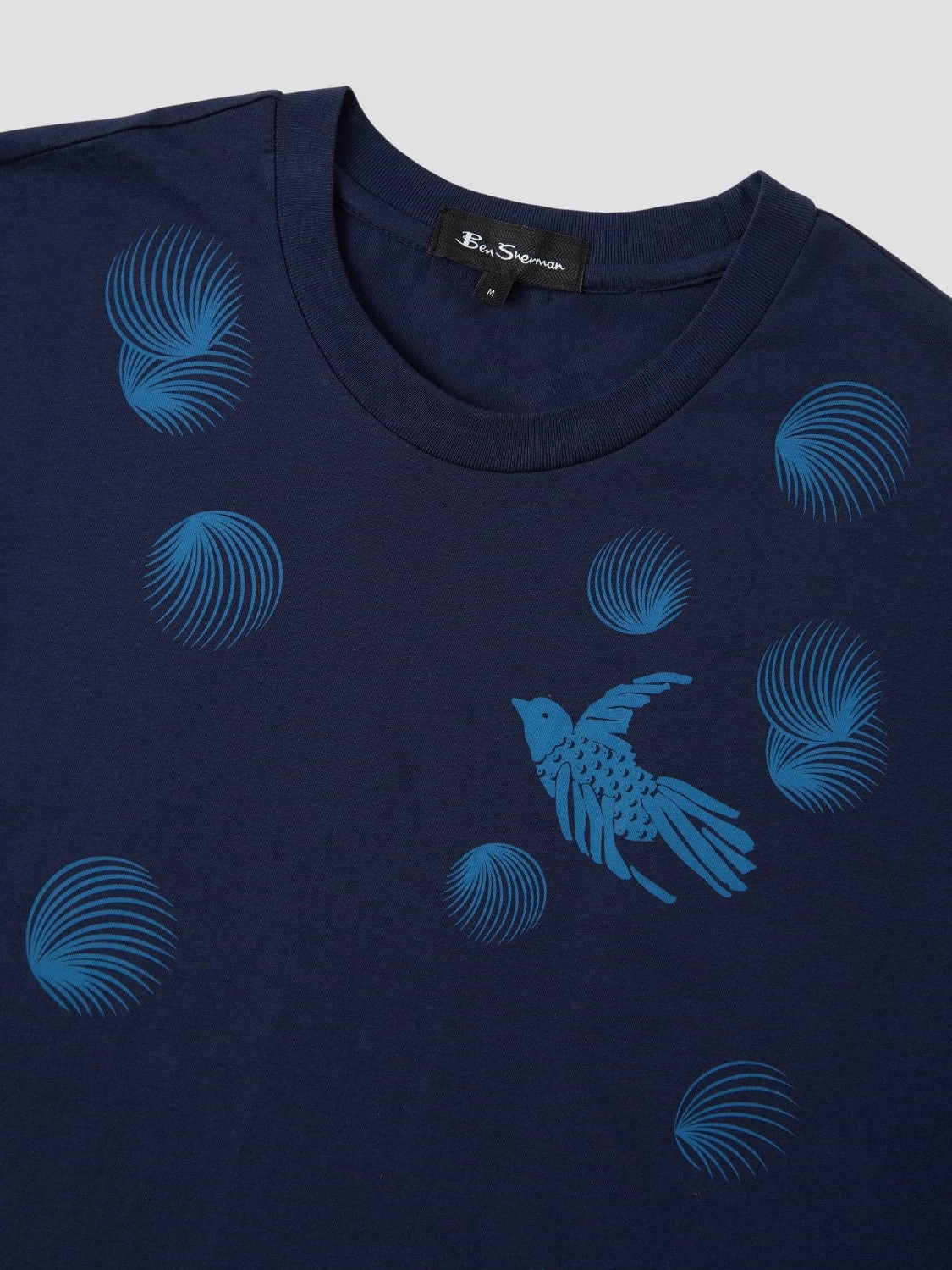 B By Ben Sherman Bird Graphic Tee - Marine 2 B By Ben Sherman Bird Graphic Tee - Marine - Image 2
