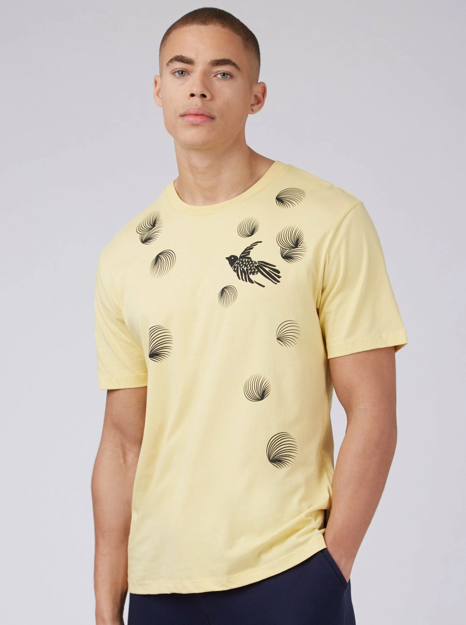 B By Ben Sherman Bird Graphic Tee 2 B By Ben Sherman Bird Graphic Tee - Image 2