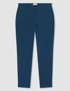 Signature Slim Taper Linen Trousers - Blue -clothing Shop 0072813 850 FL ktkuvf