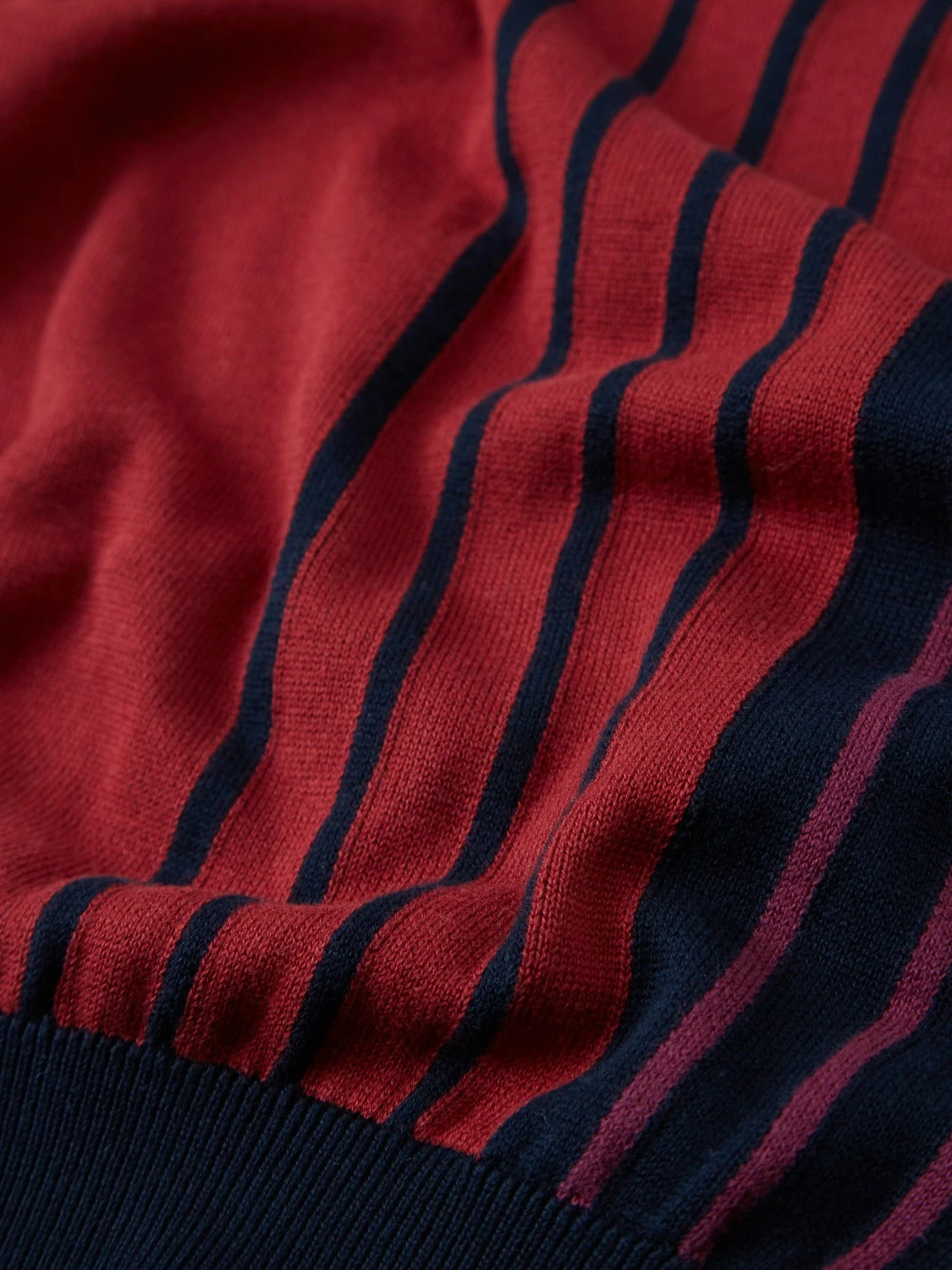 Mod Knit Colorblock Stripe Long-Sleeve Polo 6 Mod Knit Colorblock Stripe Long-Sleeve Polo - Image 6