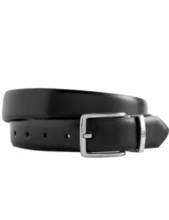 Jayes Reversible Leather Dress Belt - Black/Tan