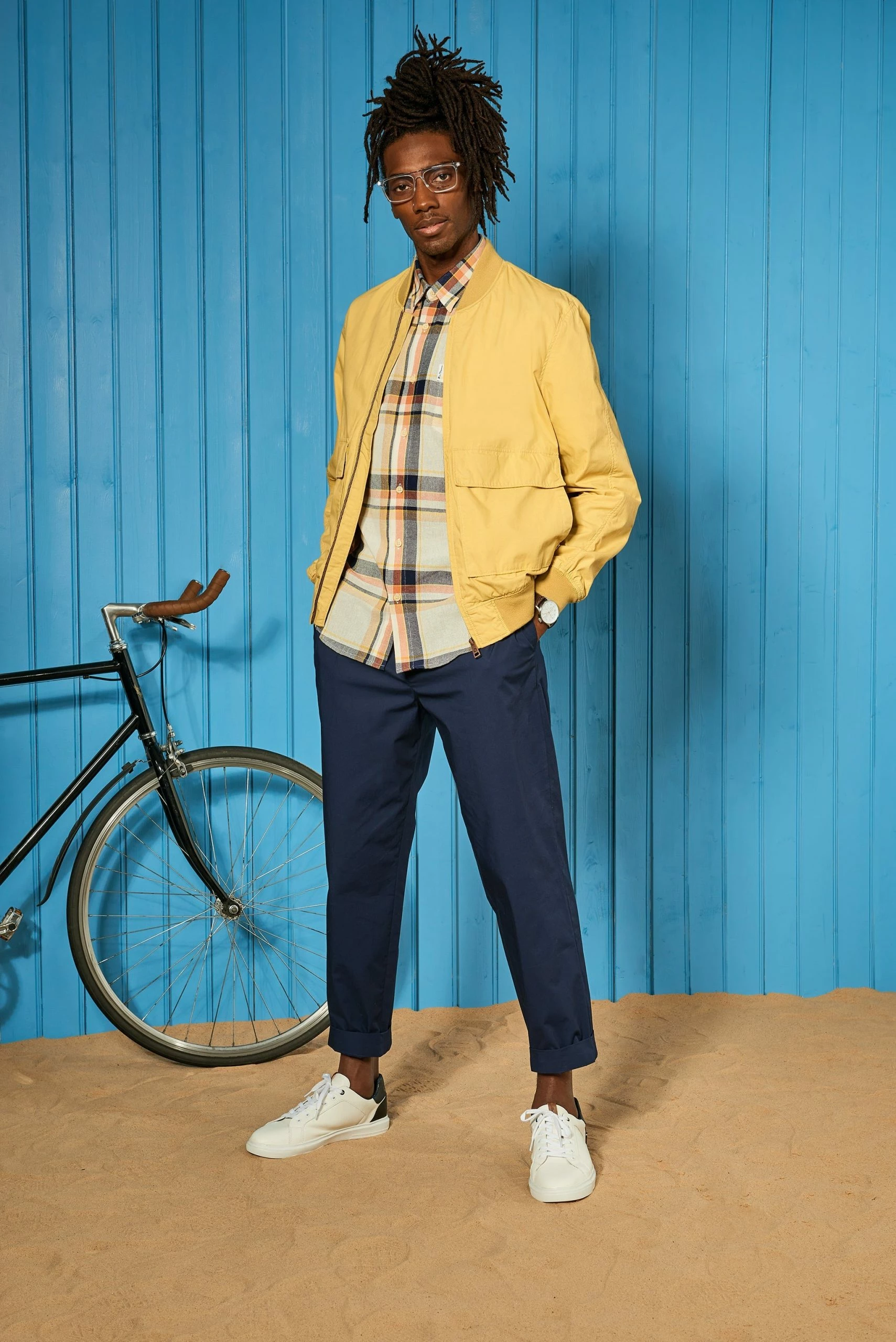 Signature Harrington Jacket - Sand 10 Signature Harrington Jacket - Sand - Image 10