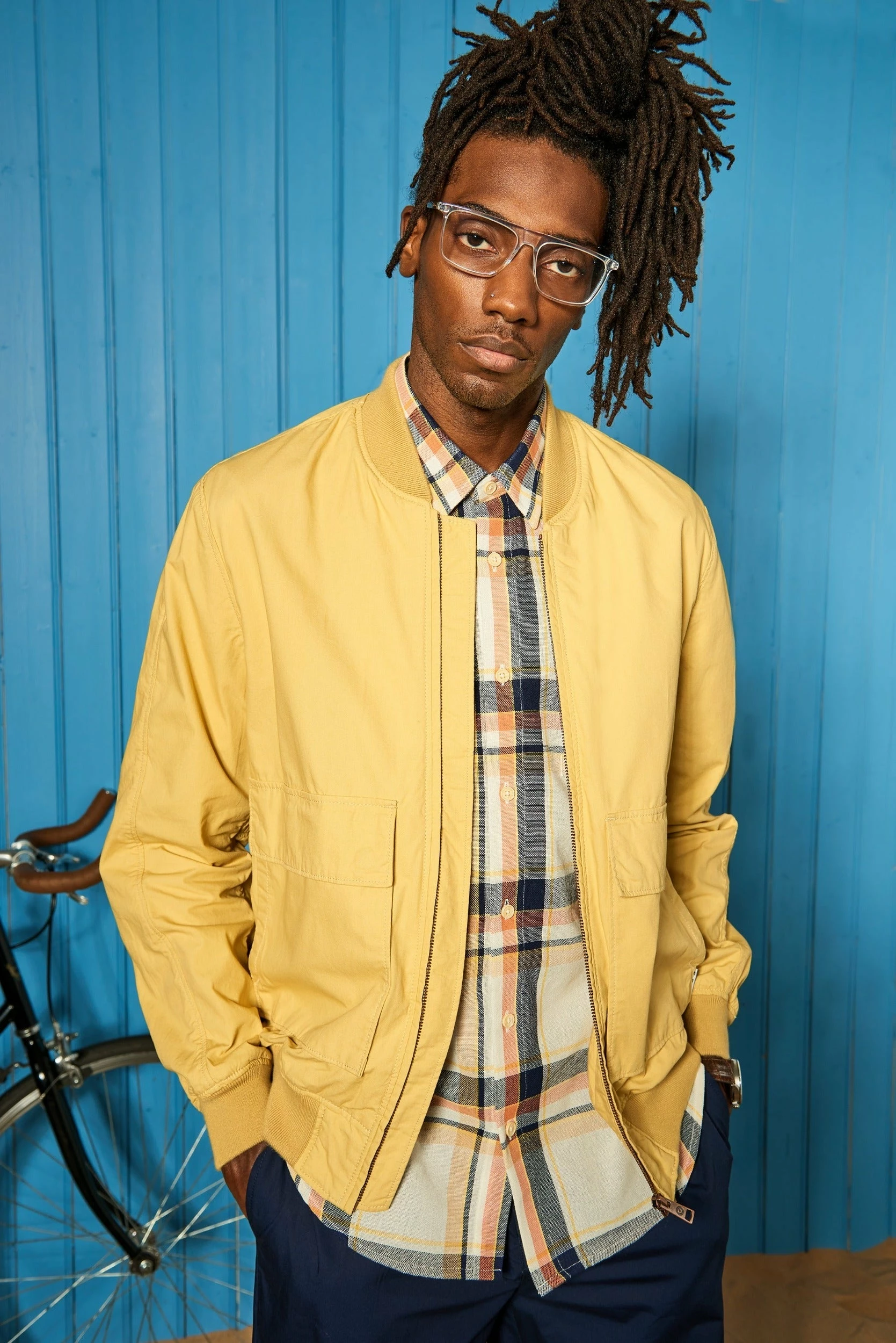 Signature Harrington Jacket - Sand 9 Signature Harrington Jacket - Sand - Image 9