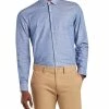 Dobby Slim Fit Dress Shirt - Lavender