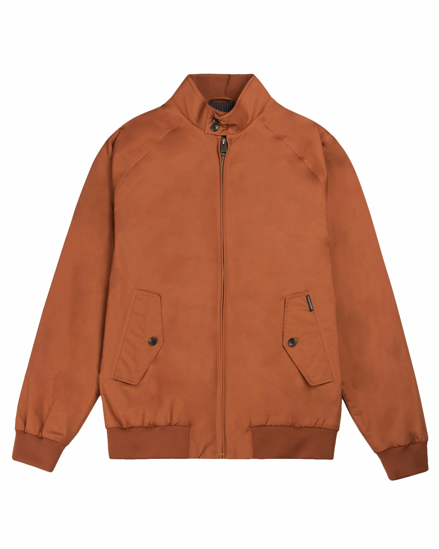 Harrington Jacket - Cinnamon 6 Harrington Jacket - Cinnamon - Image 6