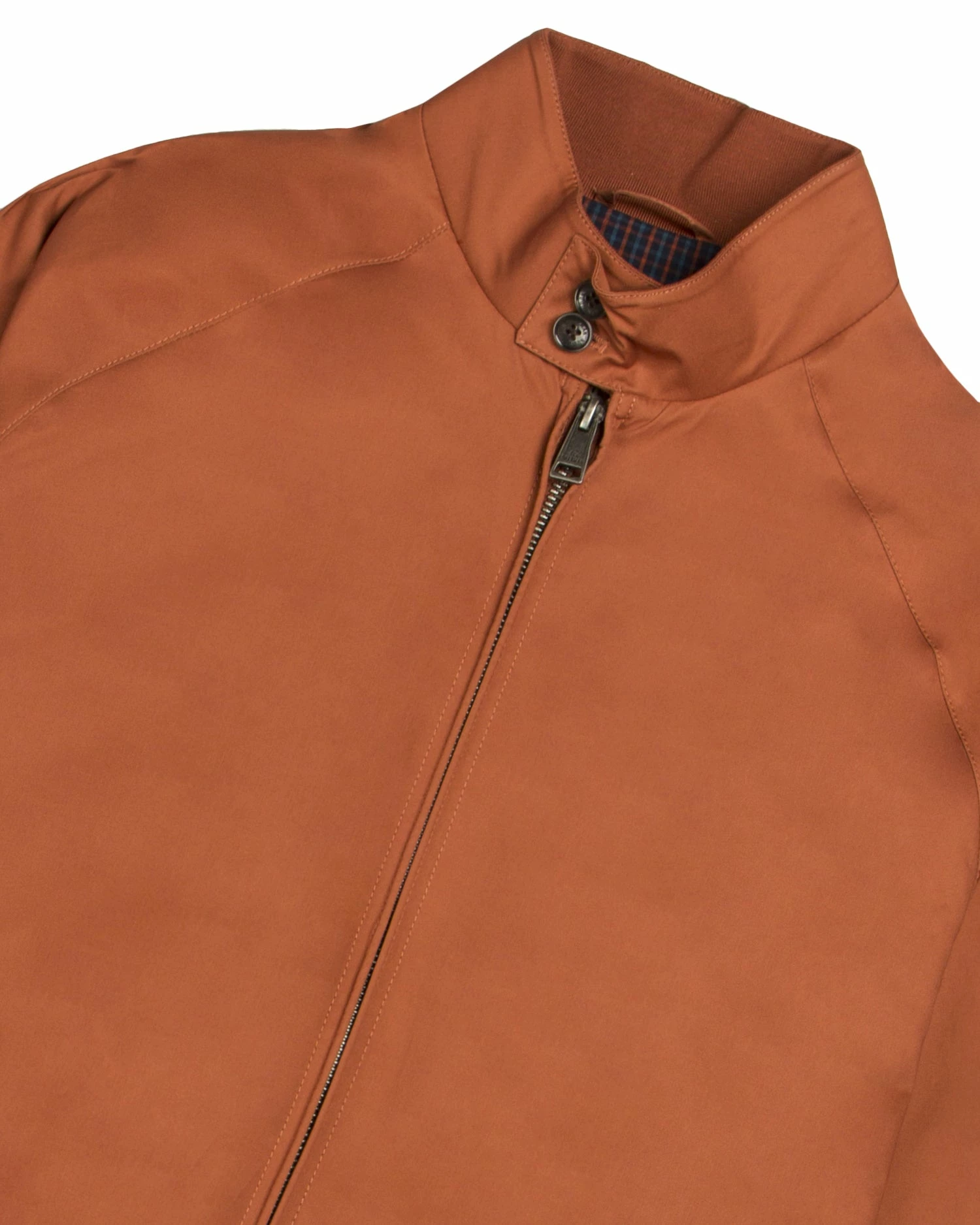 Harrington Jacket - Cinnamon 7 Harrington Jacket - Cinnamon - Image 7