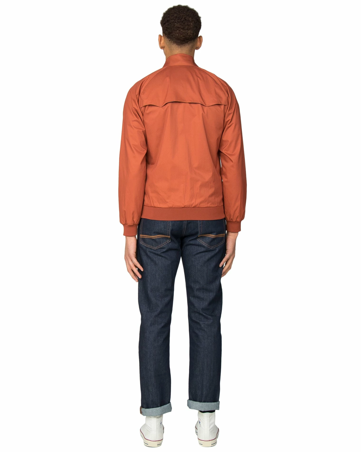 Harrington Jacket - Cinnamon 5 Harrington Jacket - Cinnamon - Image 5