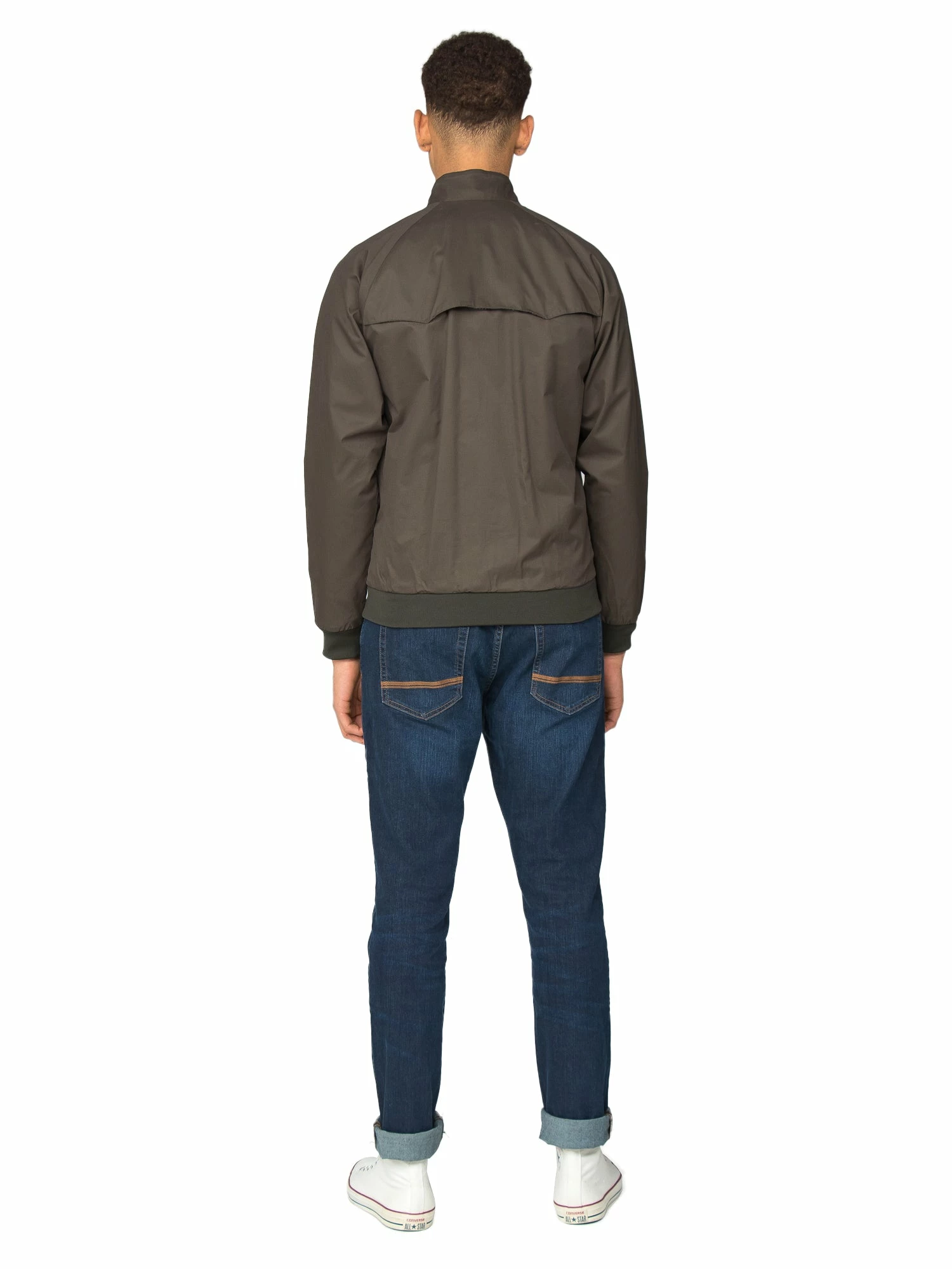 Harrington Jacket - Dark Green 5 Harrington Jacket - Dark Green - Image 5