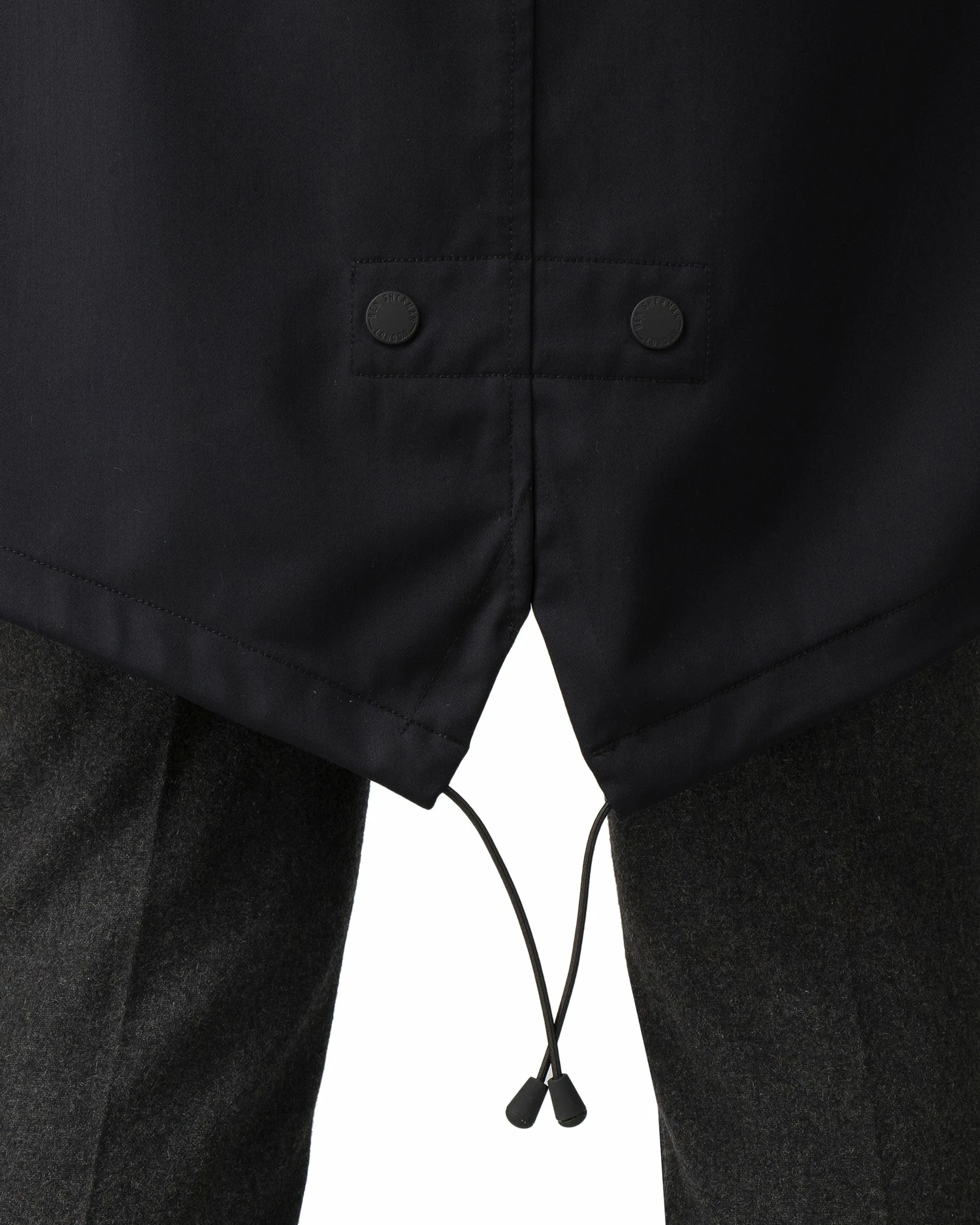 Fishtail Parka - Dark Navy 4 Fishtail Parka - Dark Navy - Image 4