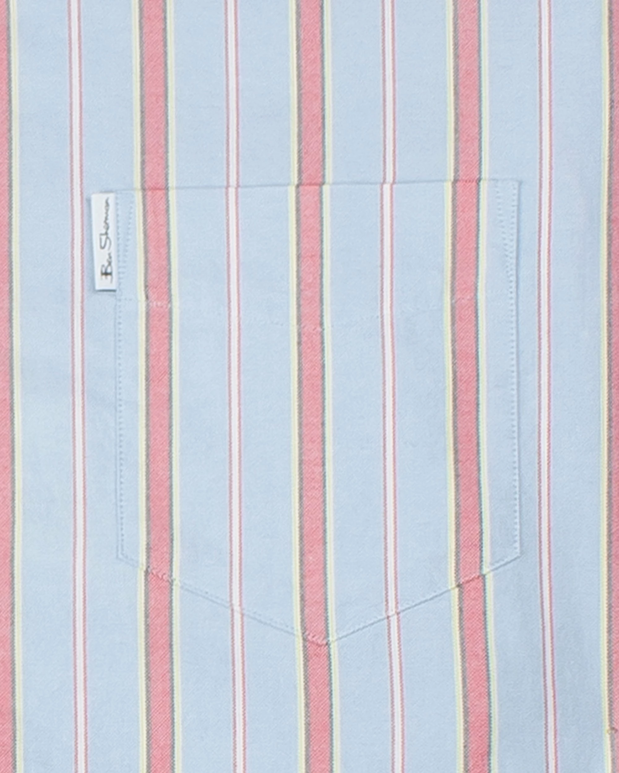 Long-Sleeved Archive Brighton Striped Shirt - Robbia Blue 8 Long-Sleeved Archive Brighton Striped Shirt - Robbia Blue - Image 8