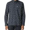 Long-Sleeved Archive Casino Shirt - Navy Blazer