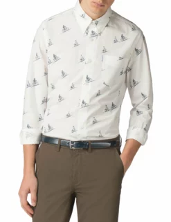 Long-Sleeved Archive Arthur Shirt - Snow White