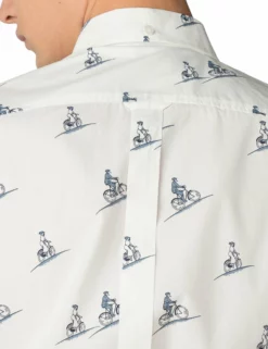 Long-Sleeved Archive Arthur Shirt - Snow White -clothing Shop 50813 010 long sleeved archive arthur shirt snow white D