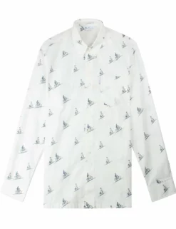 Long-Sleeved Archive Arthur Shirt - Snow White -clothing Shop 50813 010 long sleeved archive arthur shirt snow white E