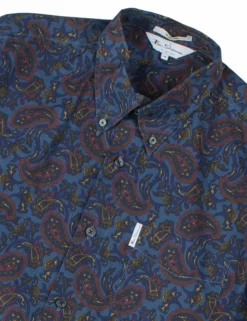 Long-Sleeved Archive Vega Shirt - Sargasso Sea -clothing Shop 50830 150 long sleeved archive vega shirt sargasso sea G