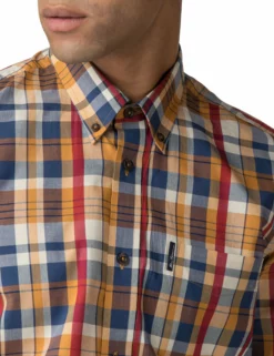 Long-Sleeved Keith Moon Check Shirt - Yellow -clothing Shop 52960 770 long sleeved keith moon check shirt E