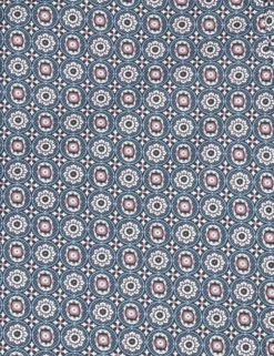 Long-Sleeve Foulard Geo Shirt - Navy -clothing Shop 54015 170 long sleeve foulard geo shirt navy fabric