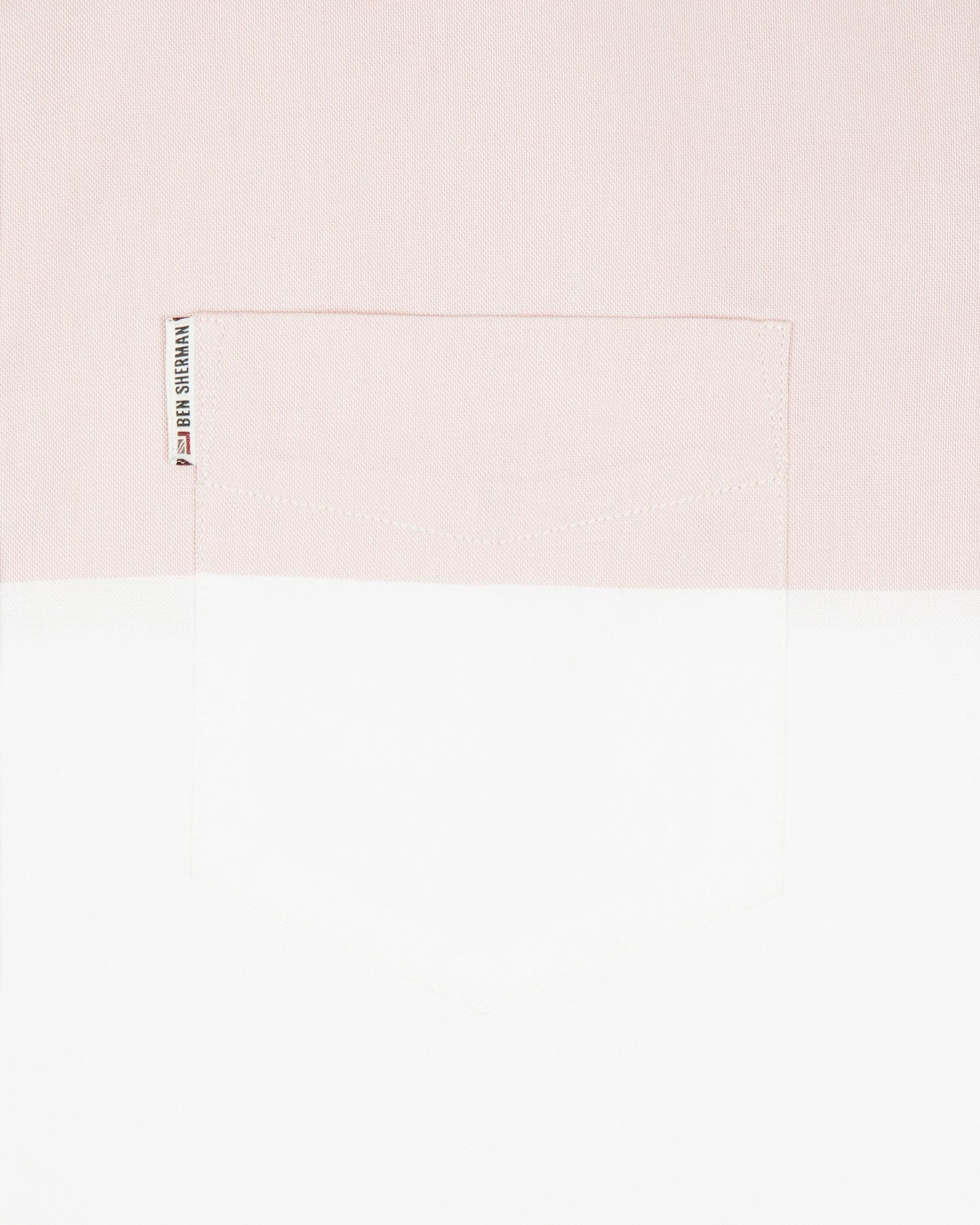 Long-Sleeve Pink White & Blue Striped Oxford Shirt - Pink 9 Long-Sleeve Pink White & Blue Striped Oxford Shirt - Pink - Image 9