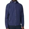 Casual Hooded Jacket - Navy