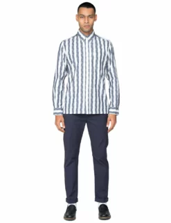 Long-Sleeve Archive Deerfield Shirt - Navy Blazer -clothing Shop 54197 25 long sleeve archive deerfield shirt navy blazer fullbody