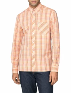 Long-Sleeve Archive Cambridge Shirt - Orange