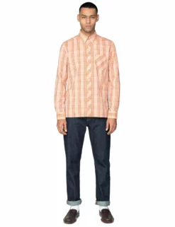 Long-Sleeve Archive Cambridge Shirt - Orange 14 Long-Sleeve Archive Cambridge Shirt - Orange -clothing Shop 54199 480 long sleeve archive cambridge shirt orange fullbody