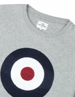 Applique Target Sweatshirt - Grey -clothing Shop 54218 250 applique target sweatshirt grey applique