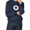 Applique Target Sweatshirt - Navy