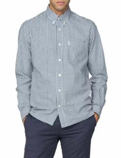 Long-Sleeve Archive Modernist Shirt - Navy Blazer