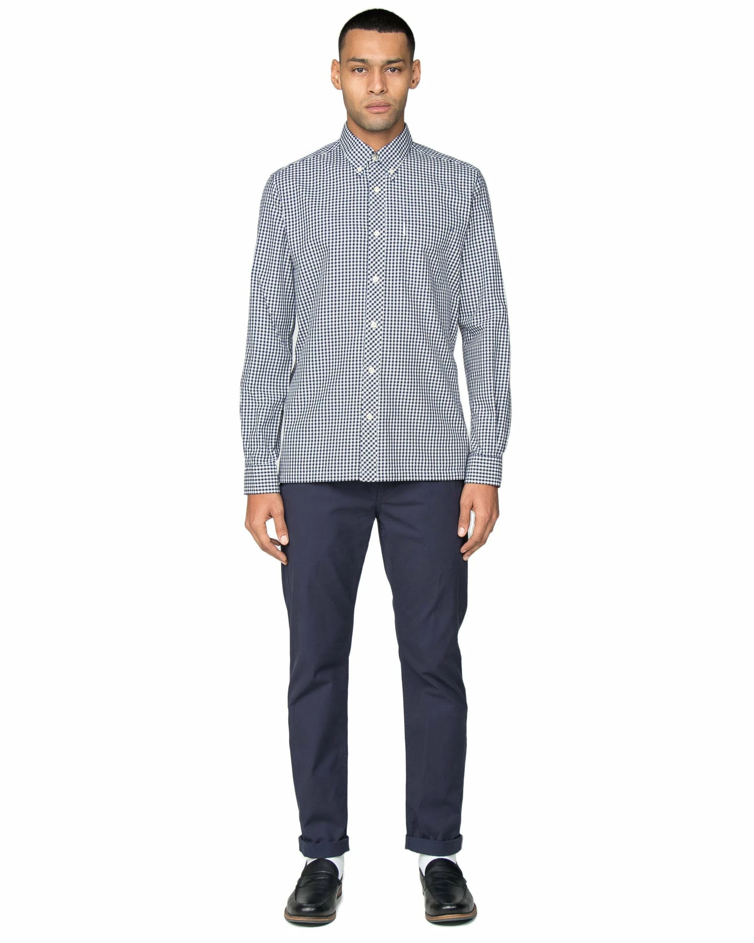 Long-Sleeve Archive Modernist Shirt - Navy Blazer 5 Long-Sleeve Archive Modernist Shirt - Navy Blazer - Image 5