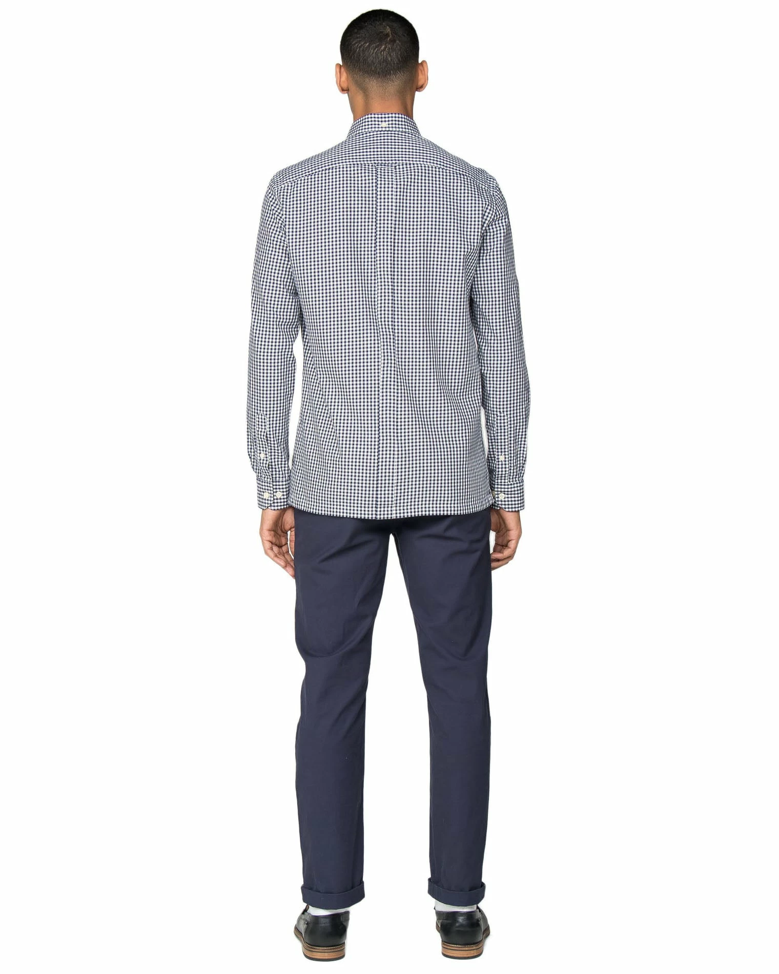 Long-Sleeve Archive Modernist Shirt - Navy Blazer 6 Long-Sleeve Archive Modernist Shirt - Navy Blazer - Image 6