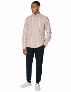 Long-Sleeve Archive Oxford Stripe Shirt - Light Pink 7 Long-Sleeve Archive Oxford Stripe Shirt - Light Pink -clothing Shop 55917 501 long sleeve archive oxford stripe shirt light pink full