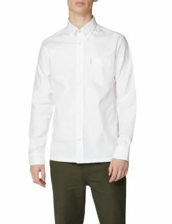 Long-Sleeve Archive Benny Shirt - White