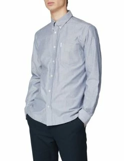 Long-Sleeve Archive Benny Shirt - Navy