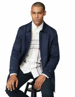 Long-Sleeve Placed Stripe Shirt - Off White 10 Long-Sleeve Placed Stripe Shirt - Off White -clothing Shop 55928 106 long sleeve placed stripe shirt off white styled