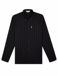Long-Sleeve Archive Candy Stripe Oxford Shirt - Anthracite 9 Long-Sleeve Archive Candy Stripe Oxford Shirt - Anthracite -clothing Shop 55929 265 long sleeve archive candy stripe oxford shirt anthracite frontflat
