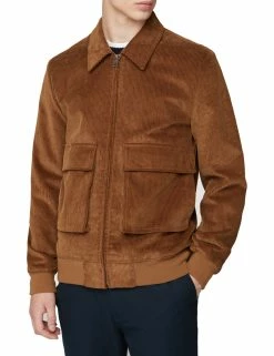 Cord Jacket - Tan