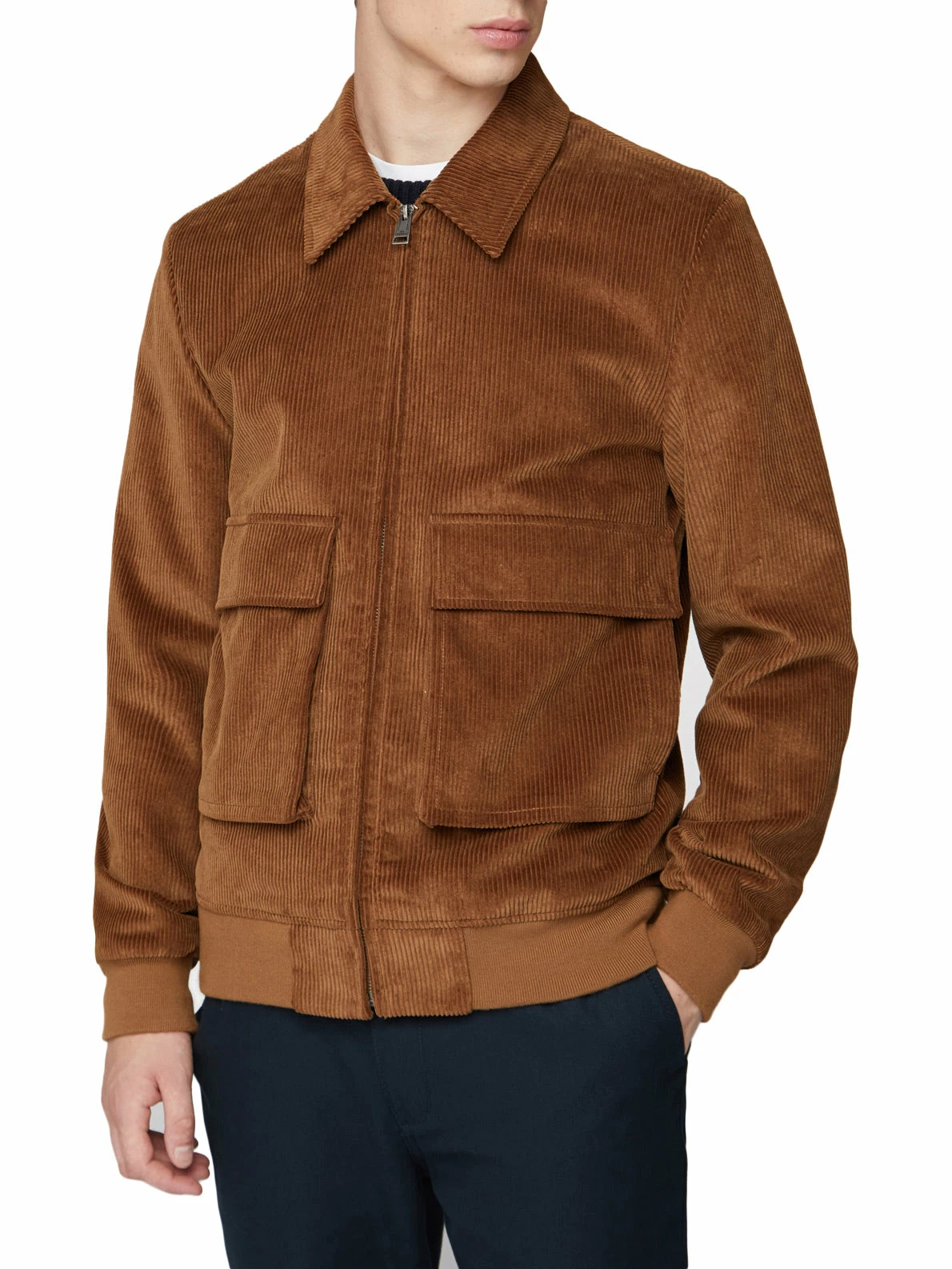 Cord Jacket - Tan 1 Cord Jacket - Tan