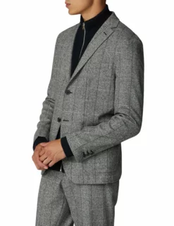 Salt And Pepper Blazer - Grey