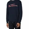 Crewneck Logo Sweatshirt - Navy