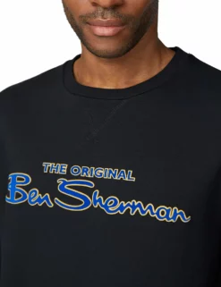 Crewneck Logo Sweatshirt - Anthracite -clothing Shop 58827 265 crewneck logo sweatshirt anthracite closeup