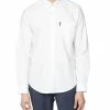 Long-Sleeve Signature Oxford Shirt - White